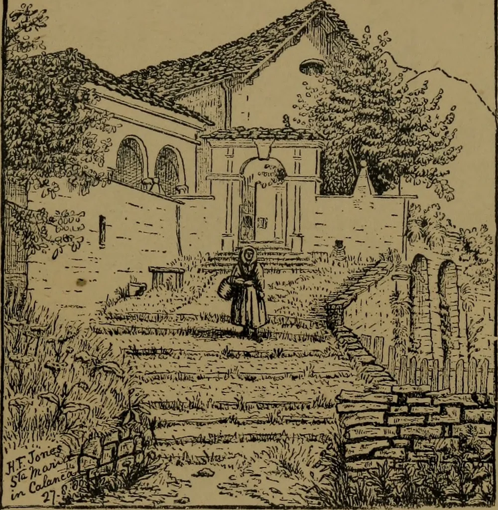 An illustration from Alps and sanctuaries of Piedmont and the canton Ticino, 1913, leaf 232