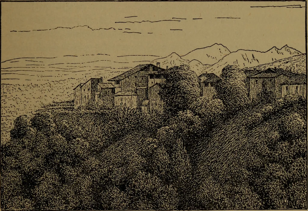 An illustration from Alps and sanctuaries of Piedmont and the canton Ticino, 1913, leaf 254