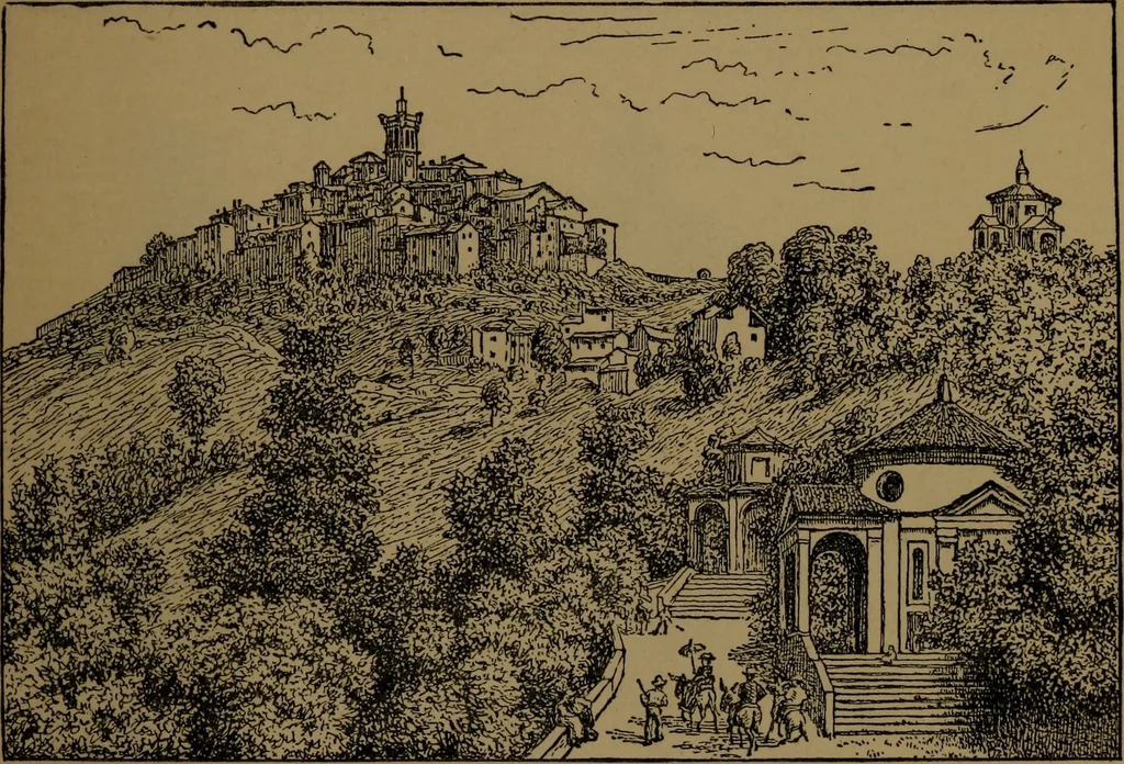An illustration from Alps and sanctuaries of Piedmont and the canton Ticino, 1913, leaf 260
