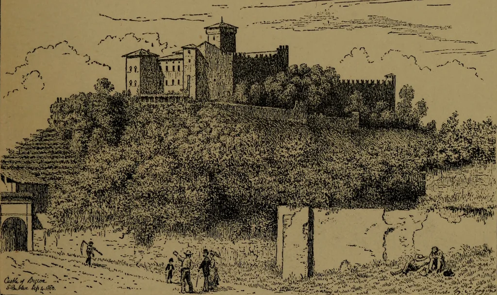 An illustration from Alps and sanctuaries of Piedmont and the canton Ticino, 1913, leaf 266
