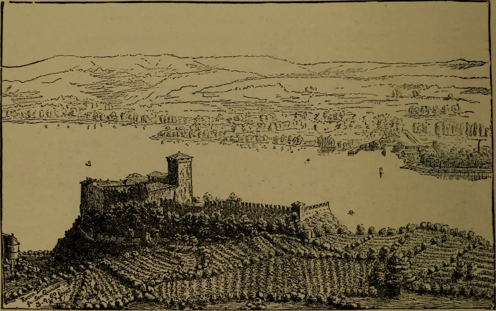 An illustration from Alps and sanctuaries of Piedmont and the canton Ticino, 1913, leaf 267