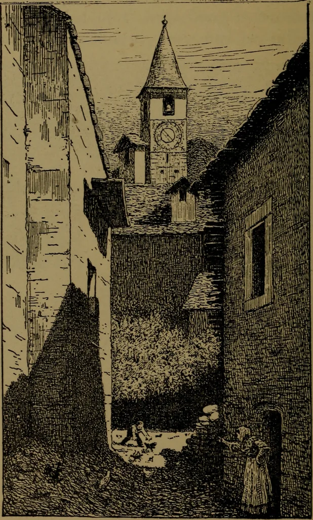 An illustration from Alps and sanctuaries of Piedmont and the canton Ticino, 1913, leaf 287
