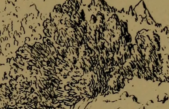 An illustration from Alps and sanctuaries of Piedmont and the canton Ticino, 1913, leaf 44