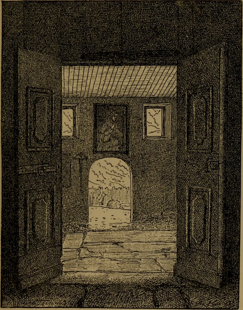 An illustration from Alps and sanctuaries of Piedmont and the canton Ticino, 1913, leaf 60
