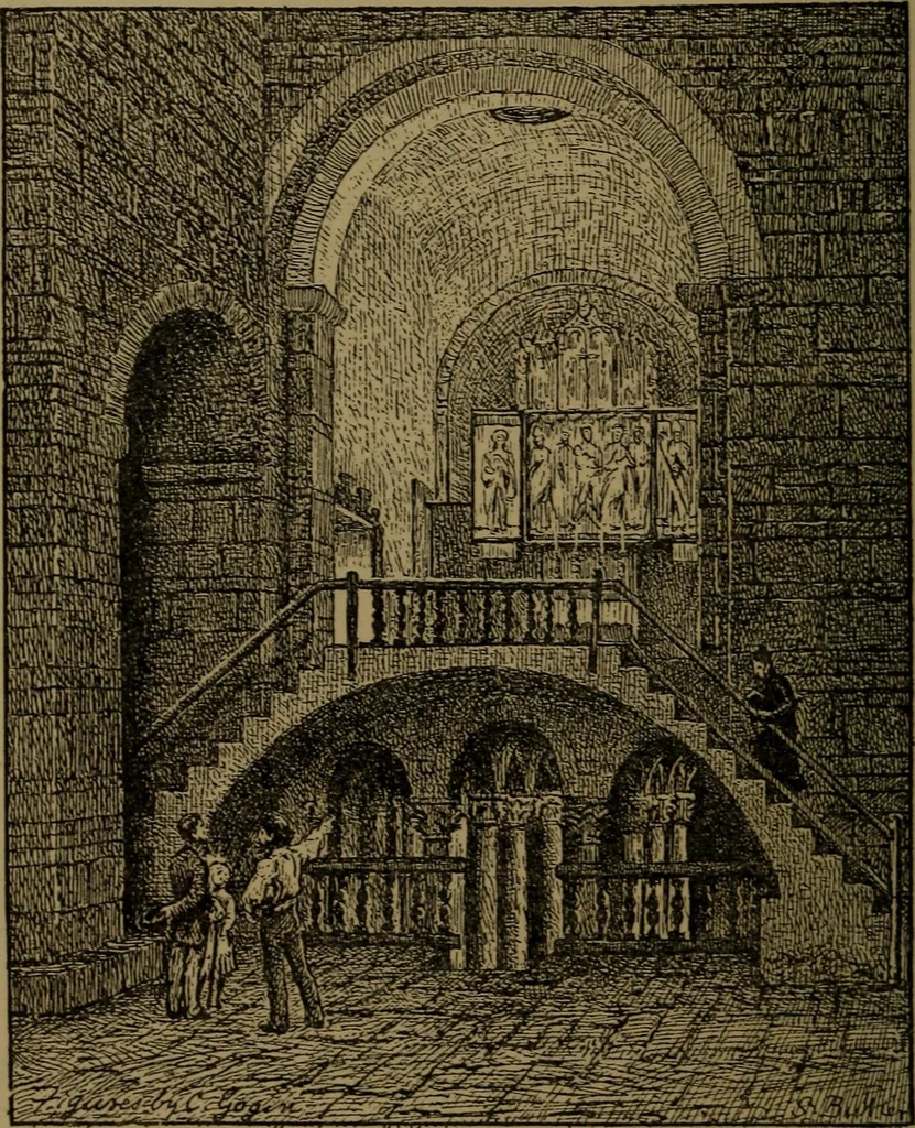 An illustration from Alps and sanctuaries of Piedmont and the canton Ticino, 1913, leaf 81