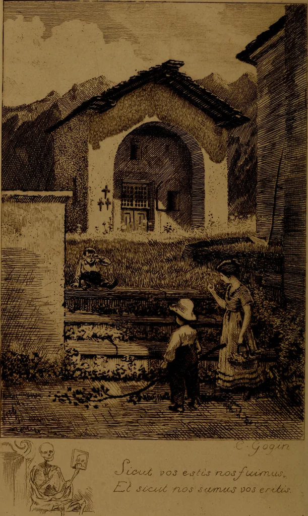 An illustration from Alps and sanctuaries of Piedmont and the canton Ticino, 1913, leaf 9