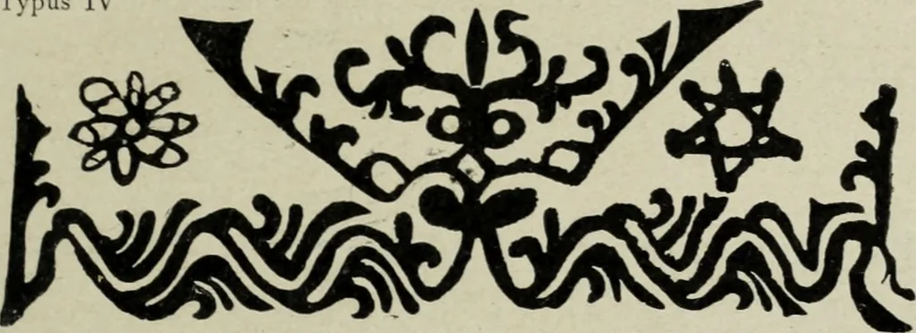 An illustration from Altai-Iran und VÃ¶lkerwanderung : ziergeschichtliche Untersuchungen Ã¼ber die Eintritt der Wander- und NordvÃ¶lker in die TreibhÃ¤user geistigen Lebens, 1917, leaf 120