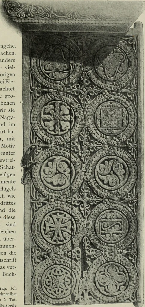 An illustration from Altai-Iran und VÃ¶lkerwanderung : ziergeschichtliche Untersuchungen Ã¼ber die Eintritt der Wander- und NordvÃ¶lker in die TreibhÃ¤user geistigen Lebens, 1917, leaf 166