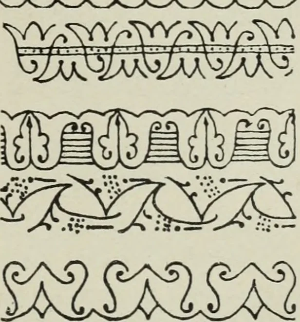 An illustration from Altai-Iran und VÃ¶lkerwanderung : ziergeschichtliche Untersuchungen Ã¼ber die Eintritt der Wander- und NordvÃ¶lker in die TreibhÃ¤user geistigen Lebens, 1917, leaf 212