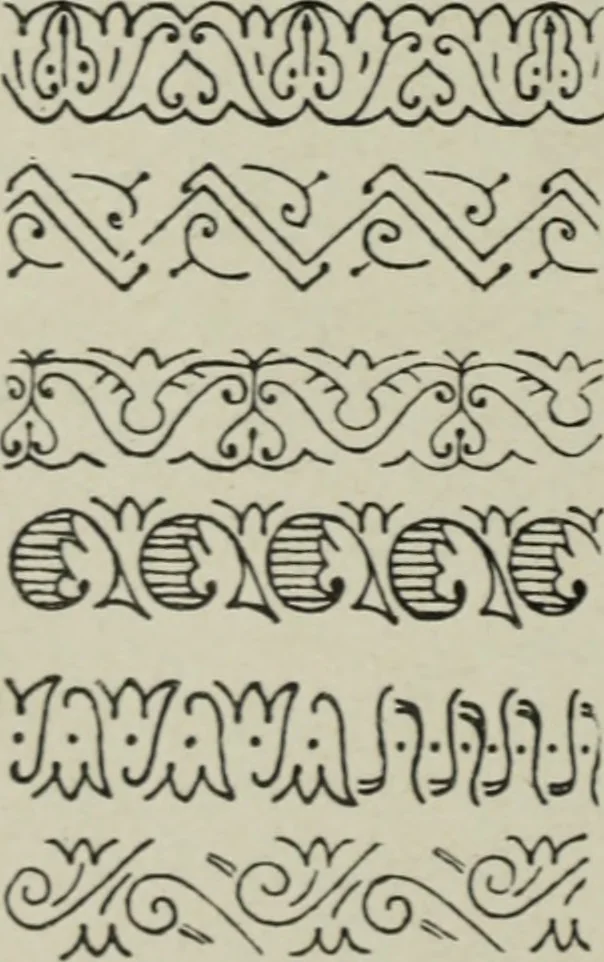An illustration from Altai-Iran und VÃ¶lkerwanderung : ziergeschichtliche Untersuchungen Ã¼ber die Eintritt der Wander- und NordvÃ¶lker in die TreibhÃ¤user geistigen Lebens, 1917, leaf 213