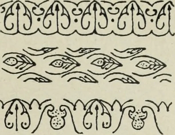 An illustration from Altai-Iran und VÃ¶lkerwanderung : ziergeschichtliche Untersuchungen Ã¼ber die Eintritt der Wander- und NordvÃ¶lker in die TreibhÃ¤user geistigen Lebens, 1917, leaf 214