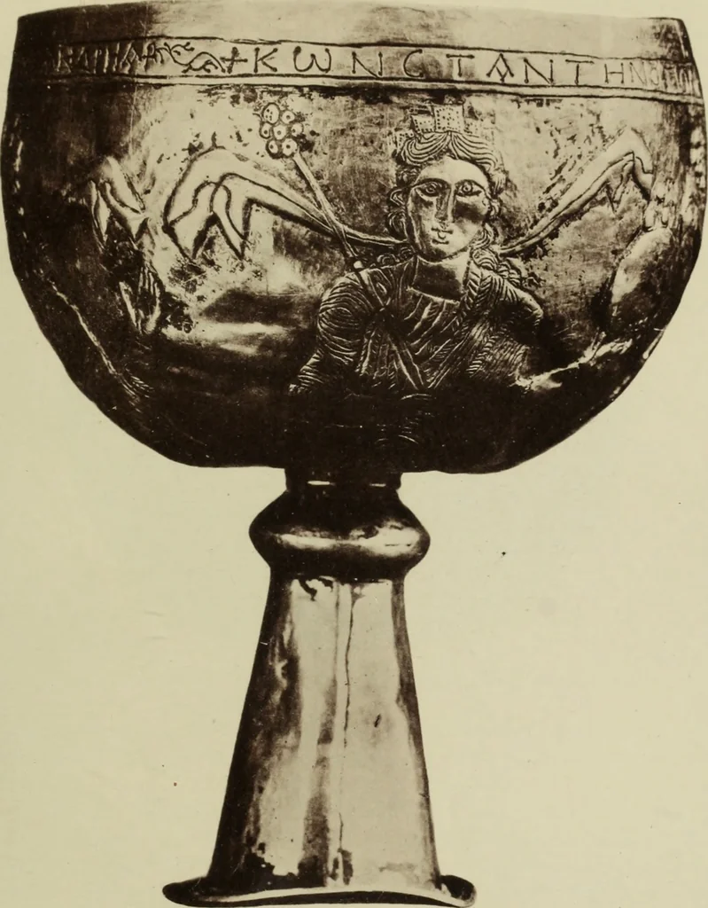 An illustration from Altai-Iran und VÃ¶lkerwanderung : ziergeschichtliche Untersuchungen Ã¼ber die Eintritt der Wander- und NordvÃ¶lker in die TreibhÃ¤user geistigen Lebens, 1917, leaf 24