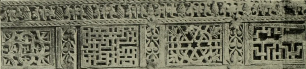 An illustration from Altai-Iran und VÃ¶lkerwanderung : ziergeschichtliche Untersuchungen Ã¼ber die Eintritt der Wander- und NordvÃ¶lker in die TreibhÃ¤user geistigen Lebens, 1917, leaf 241