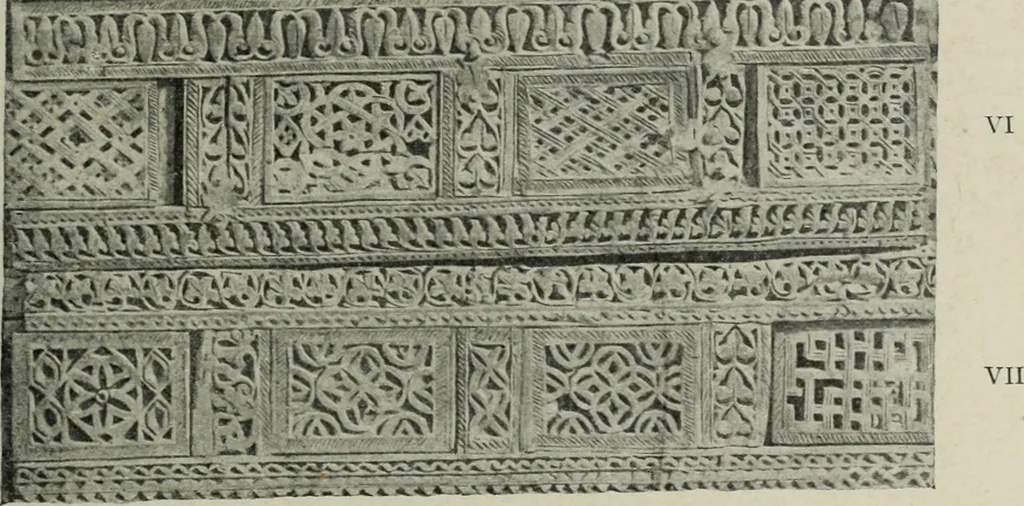 An illustration from Altai-Iran und VÃ¶lkerwanderung : ziergeschichtliche Untersuchungen Ã¼ber die Eintritt der Wander- und NordvÃ¶lker in die TreibhÃ¤user geistigen Lebens, 1917, leaf 242