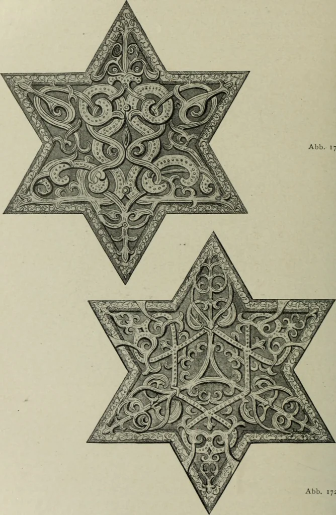 An illustration from Altai-Iran und VÃ¶lkerwanderung : ziergeschichtliche Untersuchungen Ã¼ber die Eintritt der Wander- und NordvÃ¶lker in die TreibhÃ¤user geistigen Lebens, 1917, leaf 243