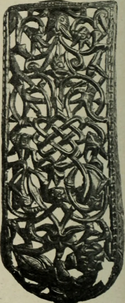 An illustration from Altai-Iran und VÃ¶lkerwanderung : ziergeschichtliche Untersuchungen Ã¼ber die Eintritt der Wander- und NordvÃ¶lker in die TreibhÃ¤user geistigen Lebens, 1917, leaf 251