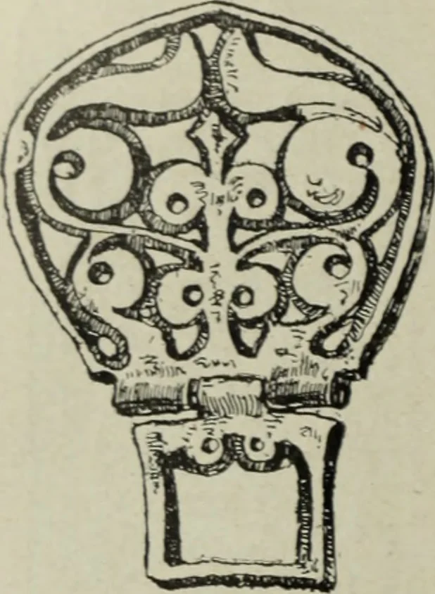 An illustration from Altai-Iran und VÃ¶lkerwanderung : ziergeschichtliche Untersuchungen Ã¼ber die Eintritt der Wander- und NordvÃ¶lker in die TreibhÃ¤user geistigen Lebens, 1917, leaf 285