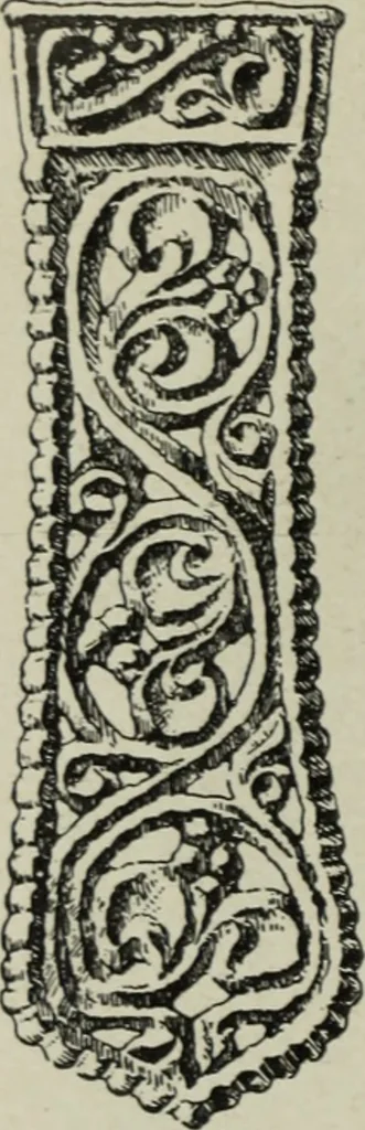 An illustration from Altai-Iran und VÃ¶lkerwanderung : ziergeschichtliche Untersuchungen Ã¼ber die Eintritt der Wander- und NordvÃ¶lker in die TreibhÃ¤user geistigen Lebens, 1917, leaf 287