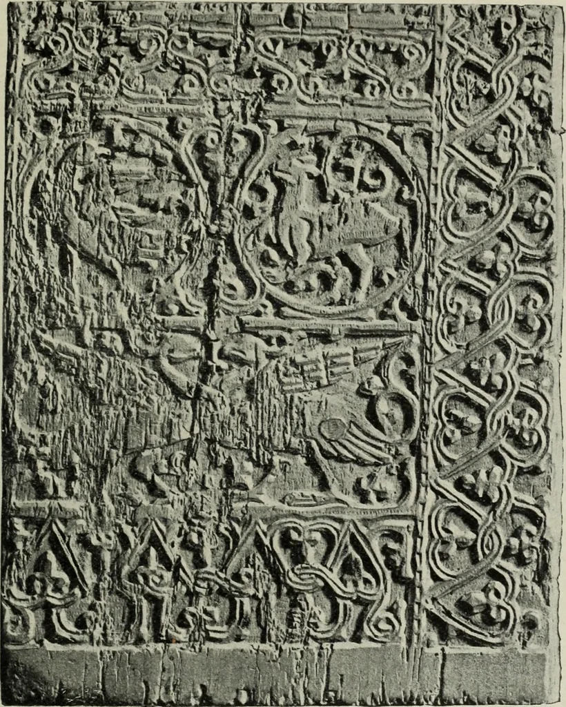 An illustration from Altai-Iran und VÃ¶lkerwanderung : ziergeschichtliche Untersuchungen Ã¼ber die Eintritt der Wander- und NordvÃ¶lker in die TreibhÃ¤user geistigen Lebens, 1917, leaf 318