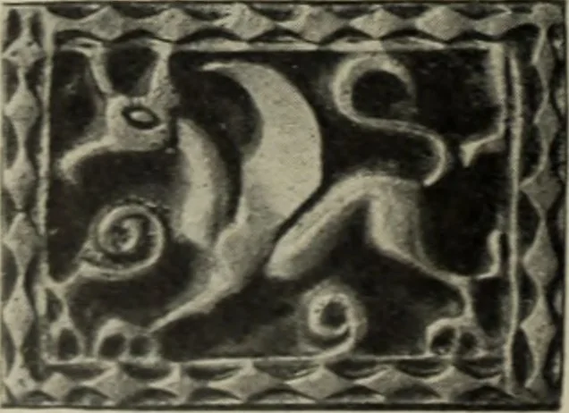 An illustration from Altai-Iran und VÃ¶lkerwanderung : ziergeschichtliche Untersuchungen Ã¼ber die Eintritt der Wander- und NordvÃ¶lker in die TreibhÃ¤user geistigen Lebens, 1917, leaf 47