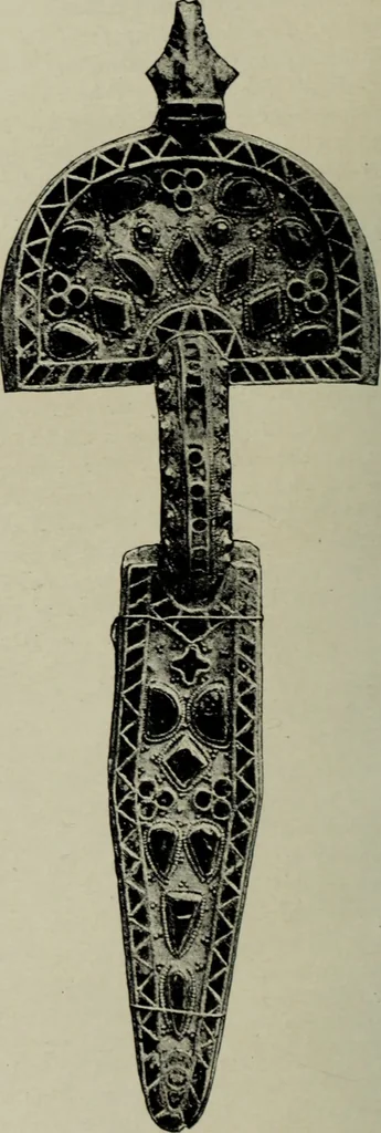 An illustration from Altai-Iran und VÃ¶lkerwanderung : ziergeschichtliche Untersuchungen Ã¼ber die Eintritt der Wander- und NordvÃ¶lker in die TreibhÃ¤user geistigen Lebens, 1917, leaf 81