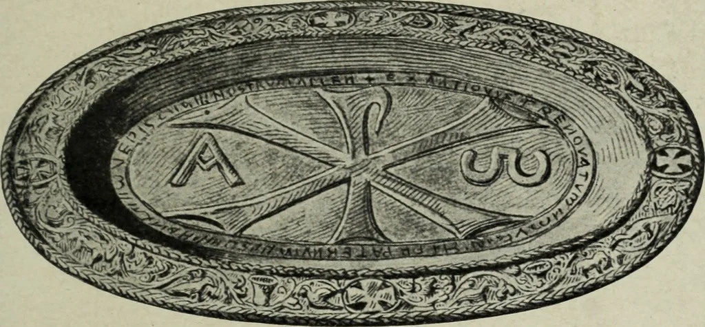 An illustration from Altai-Iran und VÃ¶lkerwanderung : ziergeschichtliche Untersuchungen Ã¼ber die Eintritt der Wander- und NordvÃ¶lker in die TreibhÃ¤user geistigen Lebens, 1917, leaf 84