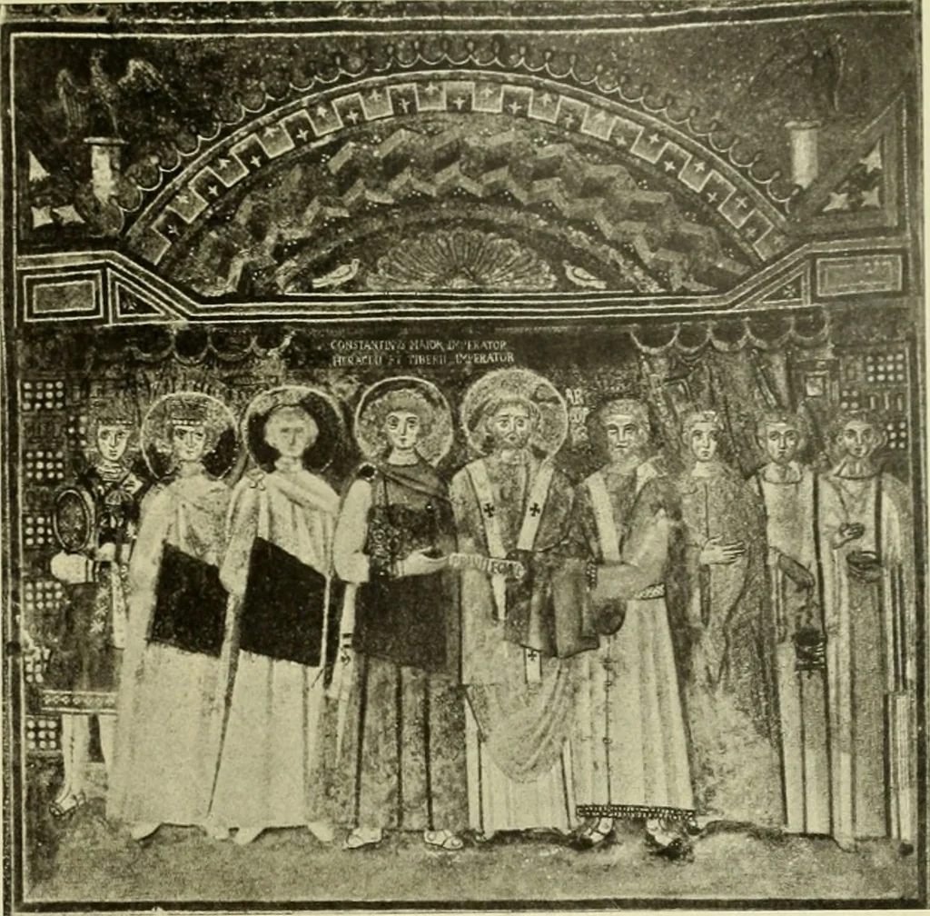 An illustration from Altchristliche und byzantinische Kunst, 1914, leaf 102