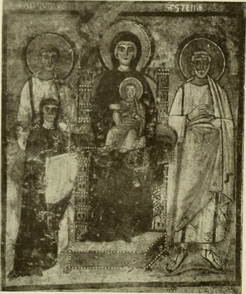 An illustration from Altchristliche und byzantinische Kunst, 1914, leaf 103