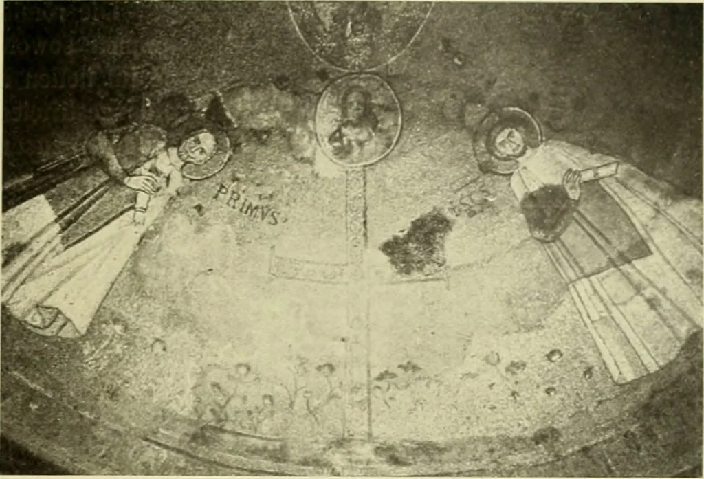 An illustration from Altchristliche und byzantinische Kunst, 1914, leaf 106
