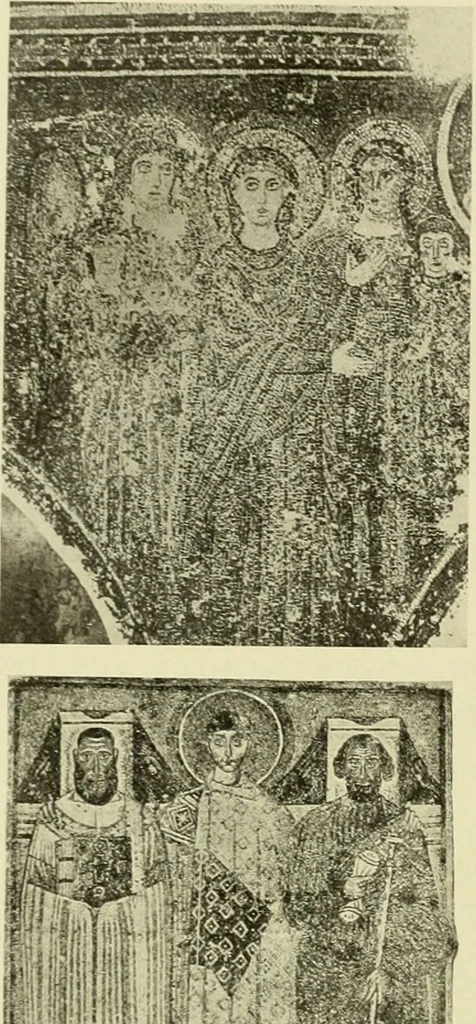 An illustration from Altchristliche und byzantinische Kunst, 1914, leaf 107