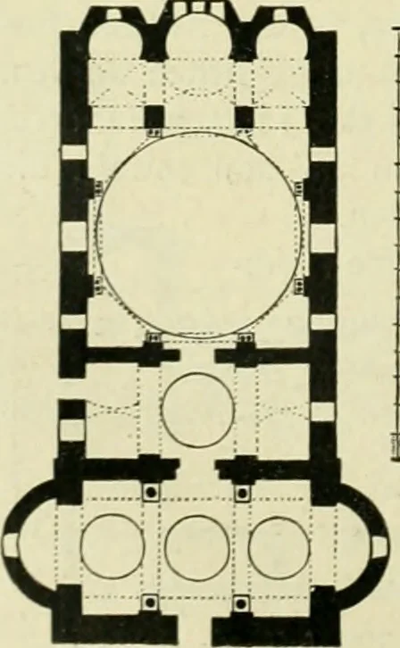 An illustration from Altchristliche und byzantinische Kunst, 1914, leaf 129