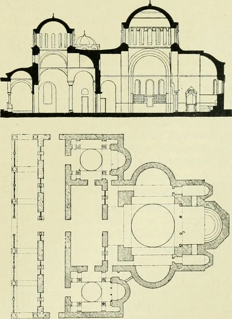 An illustration from Altchristliche und byzantinische Kunst, 1914, leaf 134