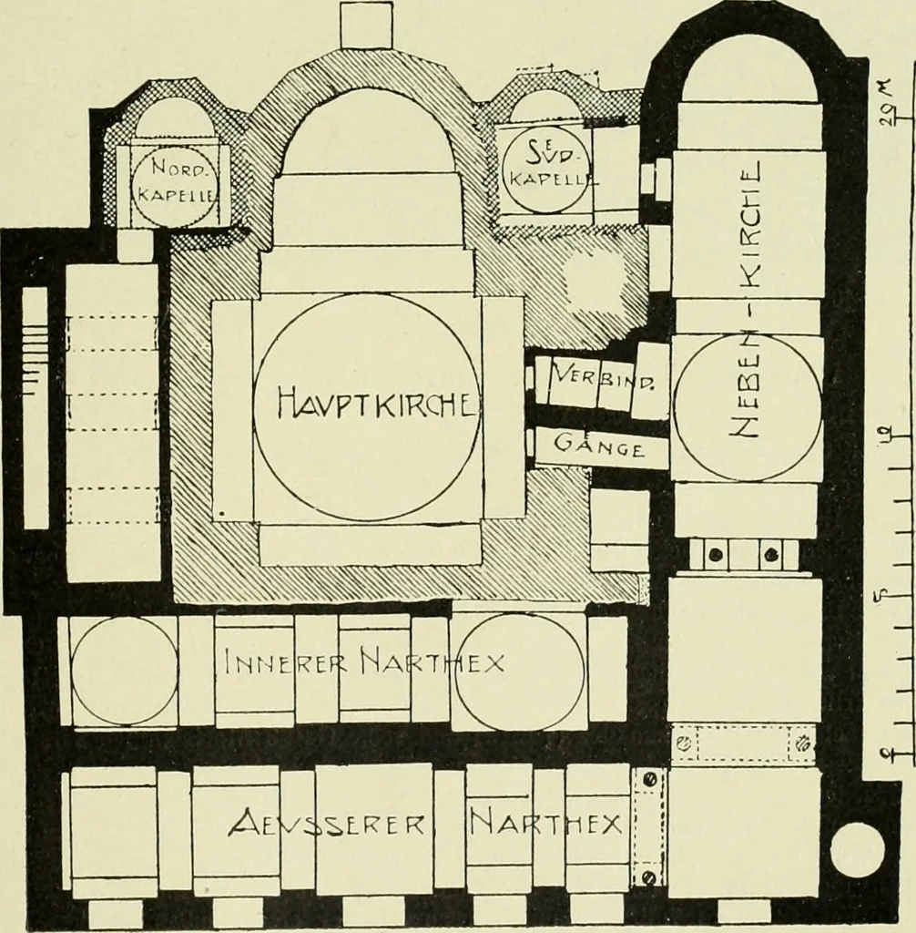 An illustration from Altchristliche und byzantinische Kunst, 1914, leaf 138