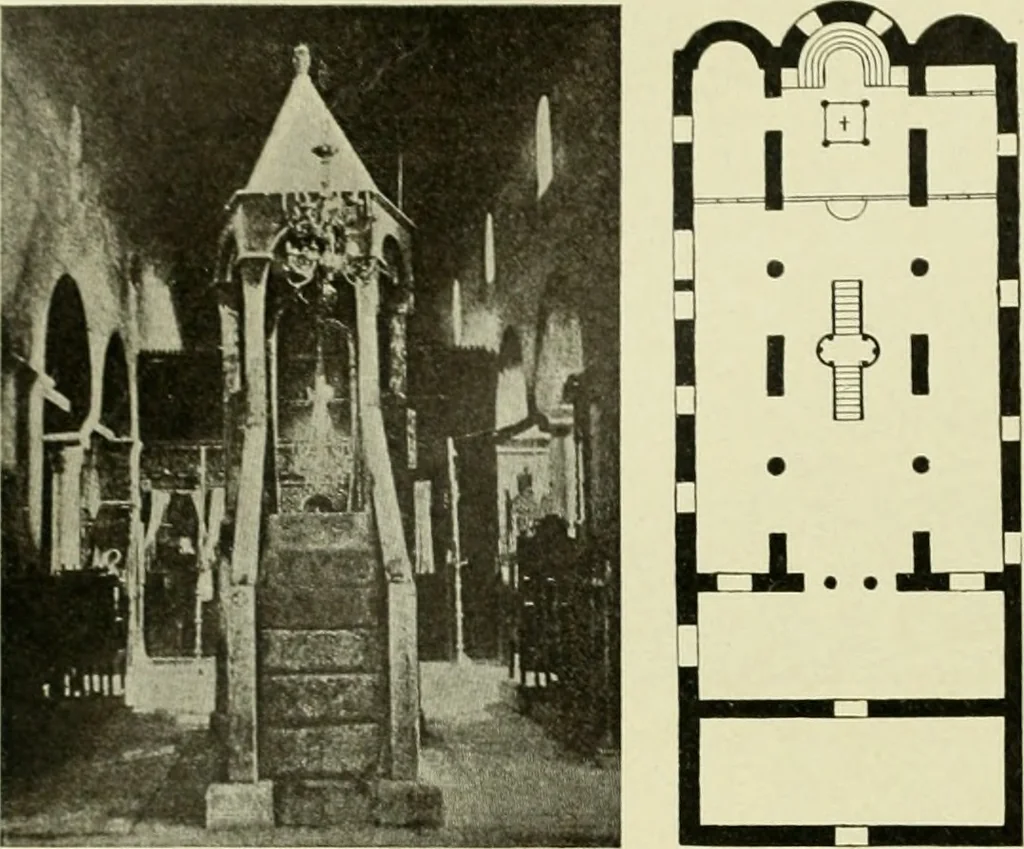 An illustration from Altchristliche und byzantinische Kunst, 1914, leaf 141