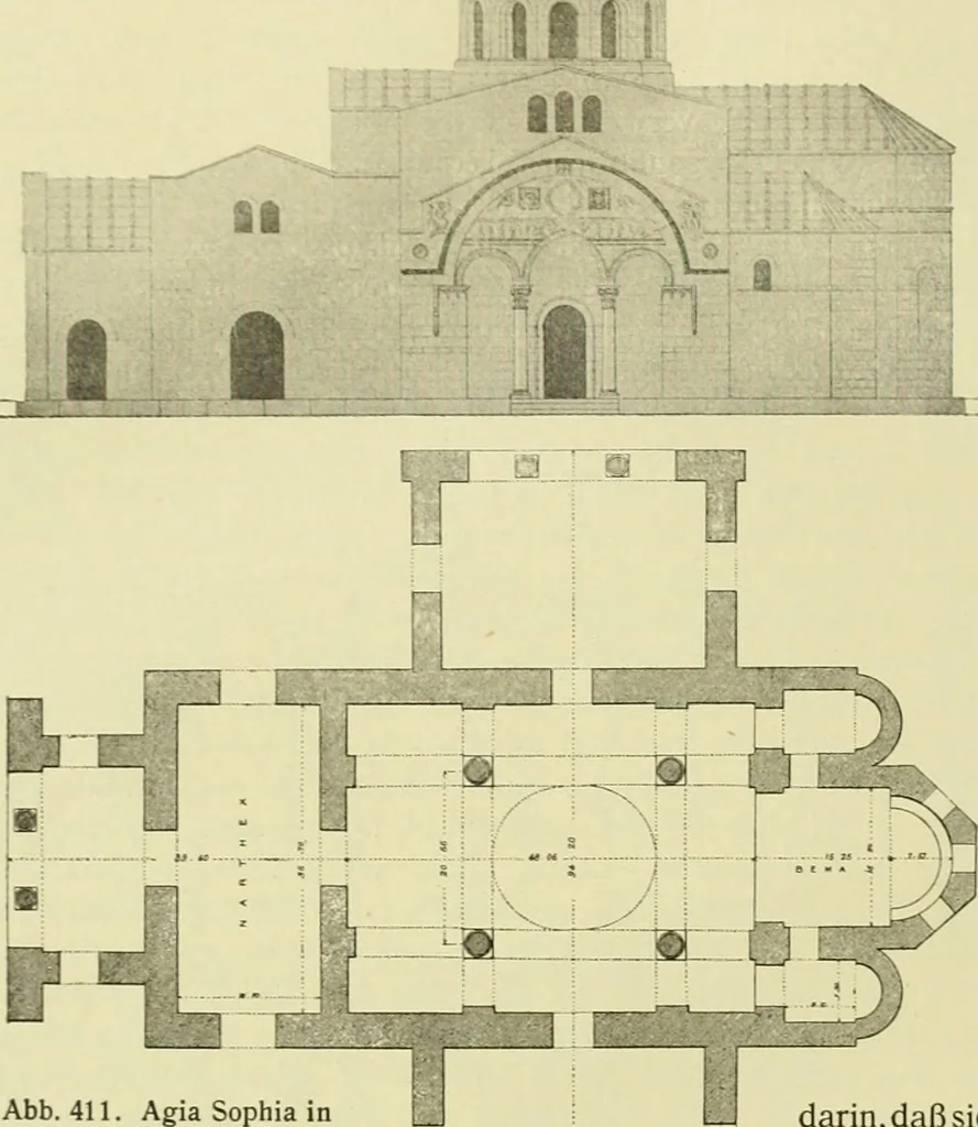 An illustration from Altchristliche und byzantinische Kunst, 1914, leaf 145