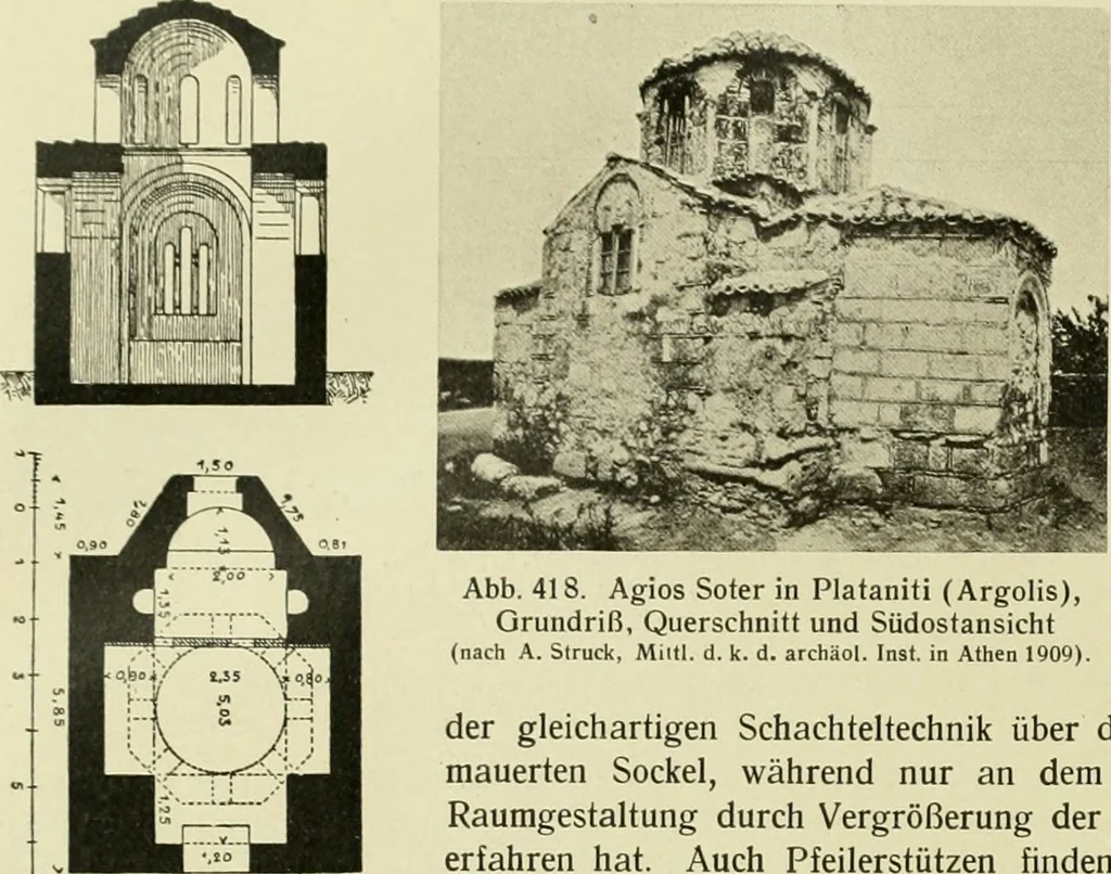 An illustration from Altchristliche und byzantinische Kunst, 1914, leaf 151