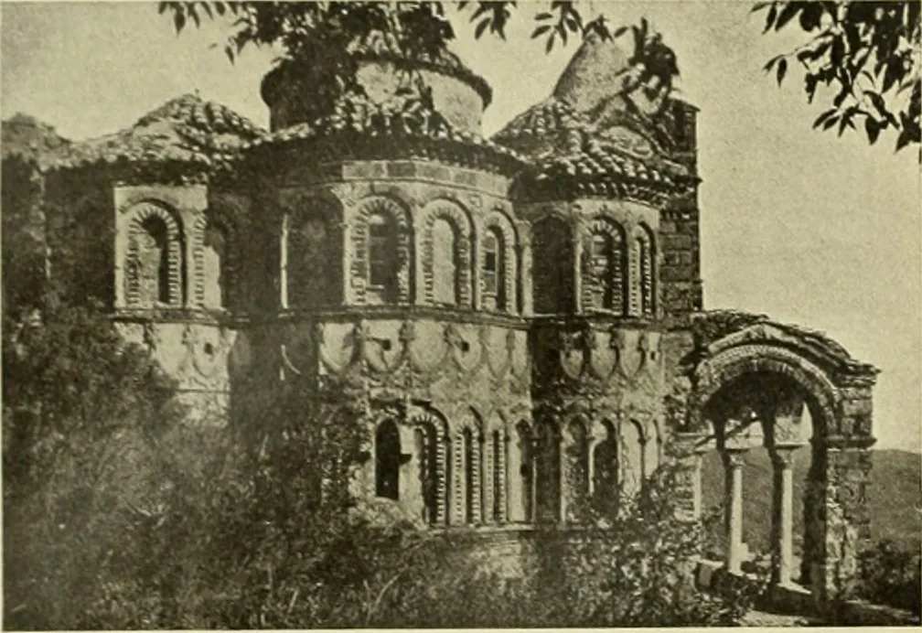 An illustration from Altchristliche und byzantinische Kunst, 1914, leaf 157