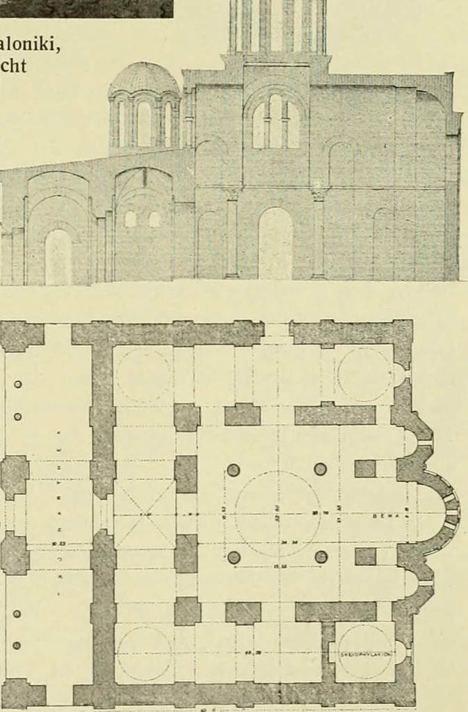 An illustration from Altchristliche und byzantinische Kunst, 1914, leaf 158