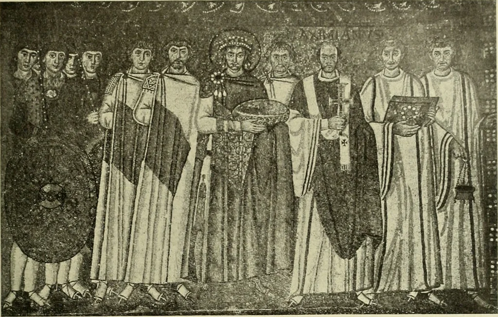 An illustration from Altchristliche und byzantinische Kunst, 1914, leaf 16