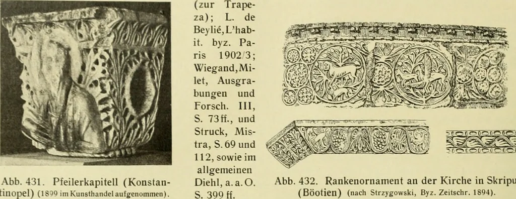 An illustration from Altchristliche und byzantinische Kunst, 1914, leaf 169