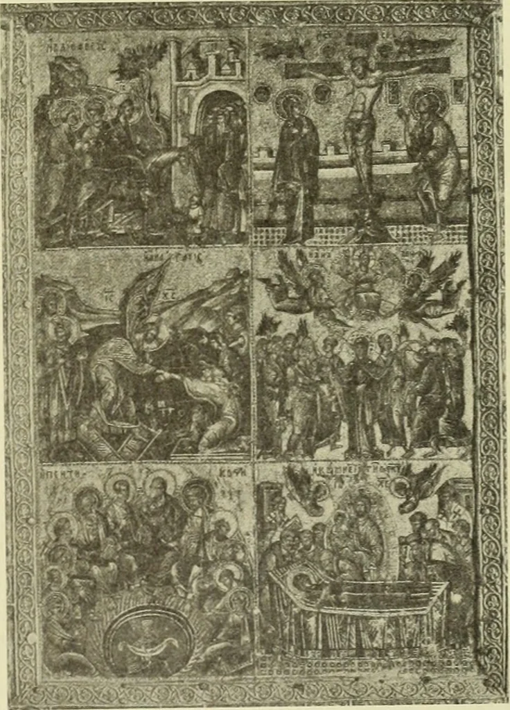 An illustration from Altchristliche und byzantinische Kunst, 1914, leaf 180