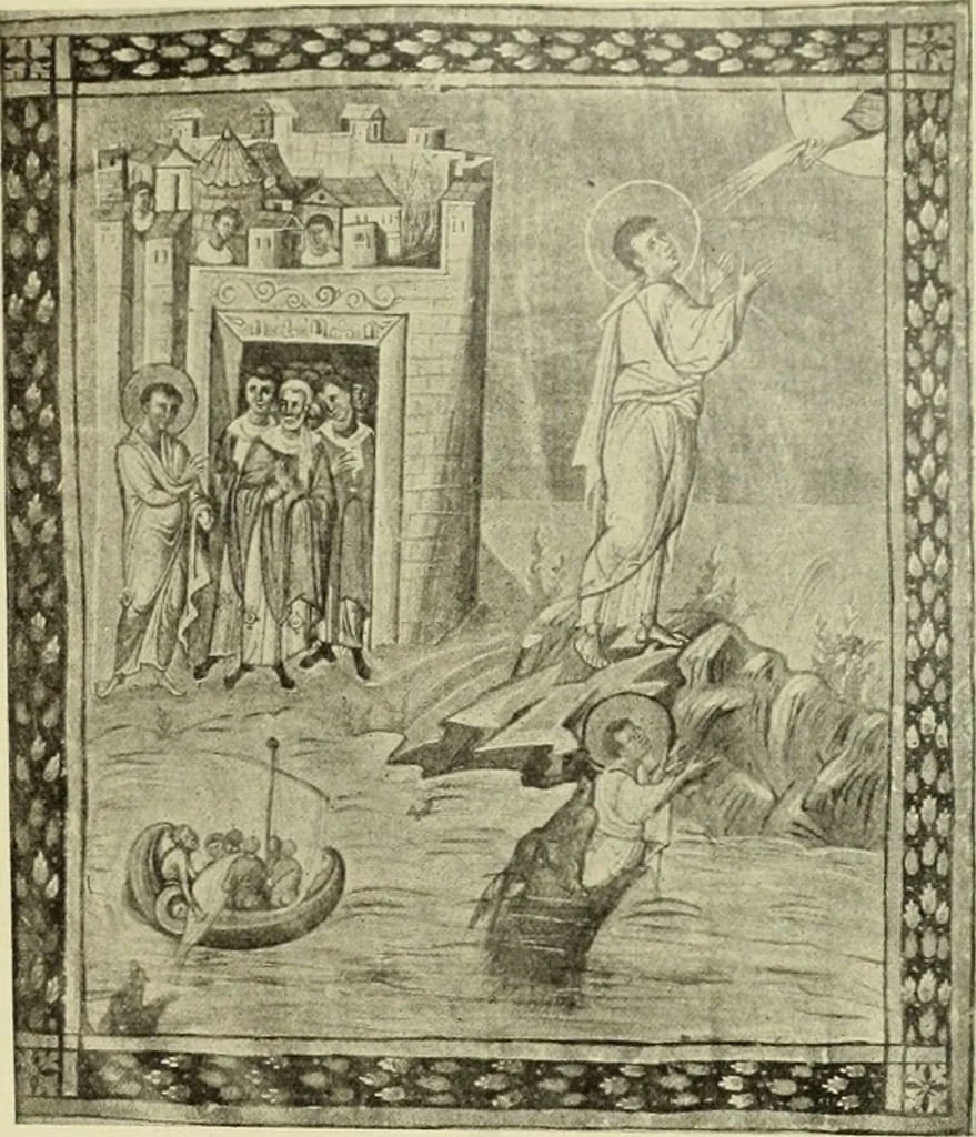 An illustration from Altchristliche und byzantinische Kunst, 1914, leaf 188