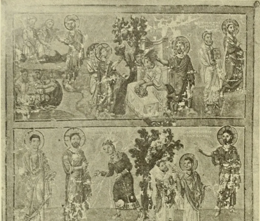 An illustration from Altchristliche und byzantinische Kunst, 1914, leaf 191