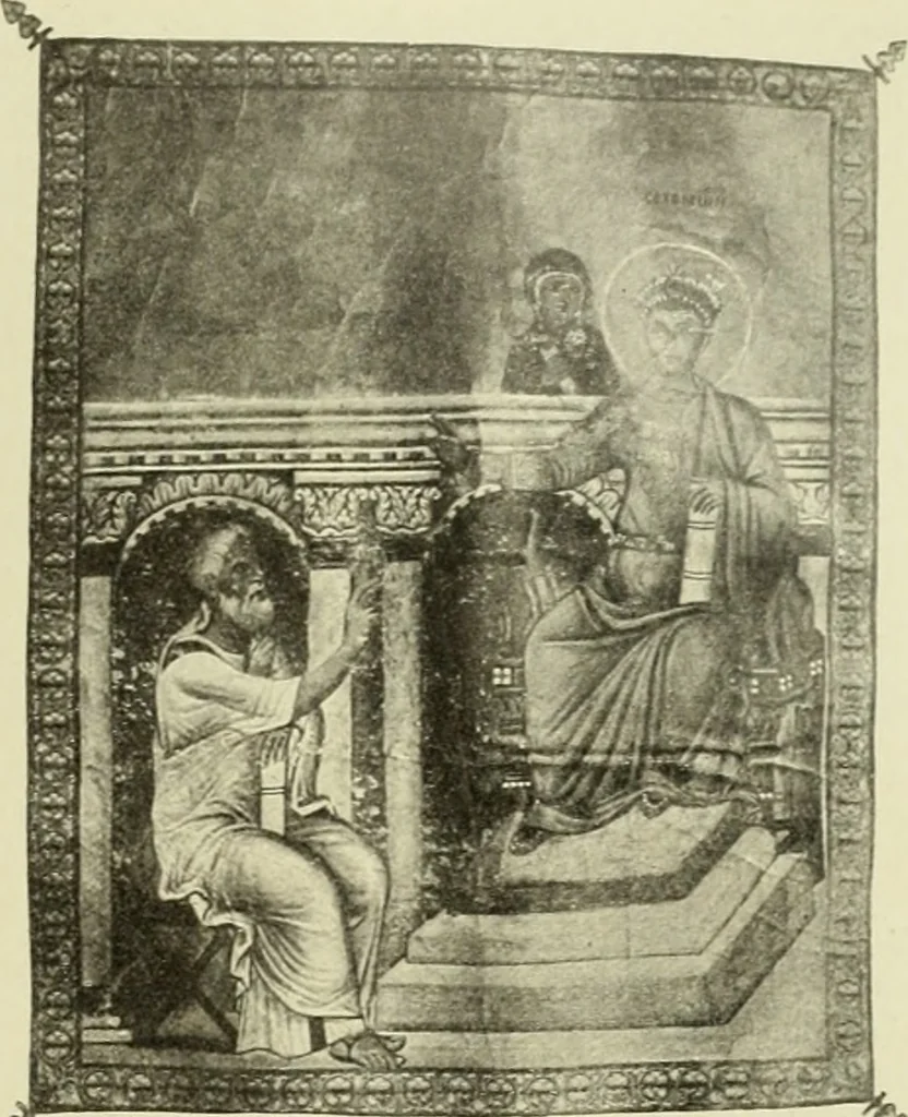 An illustration from Altchristliche und byzantinische Kunst, 1914, leaf 194