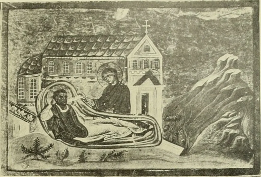 An illustration from Altchristliche und byzantinische Kunst, 1914, leaf 196