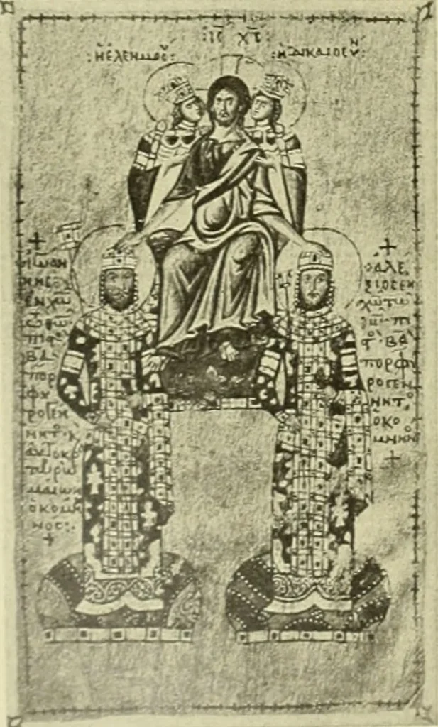 An illustration from Altchristliche und byzantinische Kunst, 1914, leaf 201