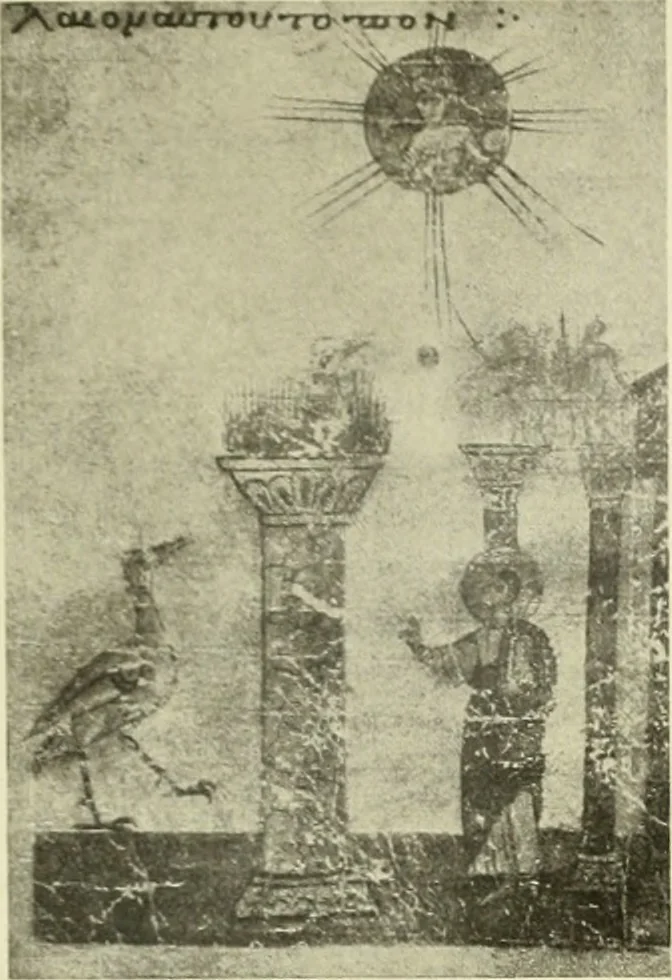 An illustration from Altchristliche und byzantinische Kunst, 1914, leaf 203