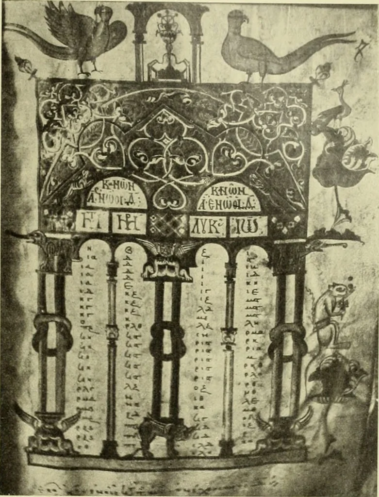 An illustration from Altchristliche und byzantinische Kunst, 1914, leaf 206