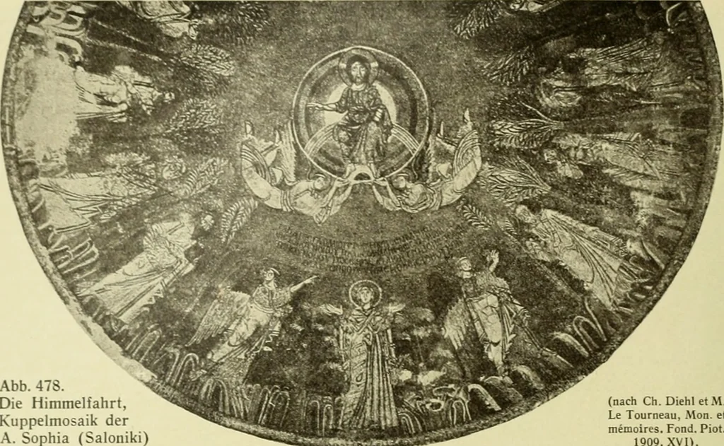 An illustration from Altchristliche und byzantinische Kunst, 1914, leaf 213