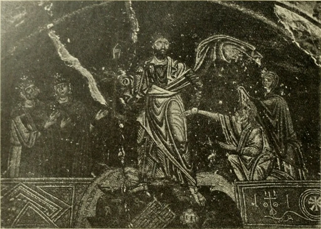 An illustration from Altchristliche und byzantinische Kunst, 1914, leaf 223